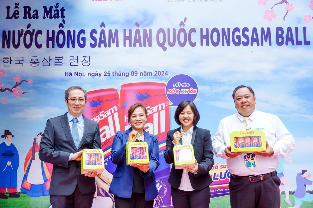 Nước uống Hồng Sâm Ball thực phẩm bổ sung sức khỏe!