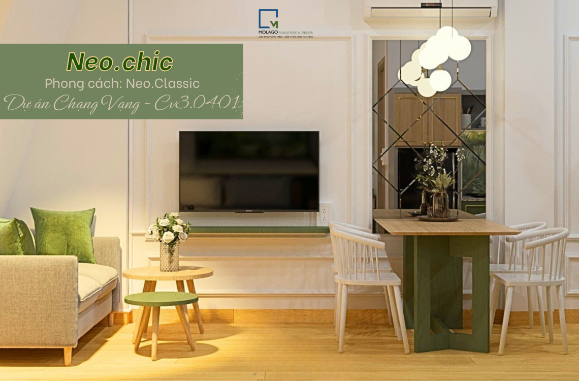 Căn Hộ Neo Classic - Nội Thất Gỗ Cao Cấp Cổ Điển Và Hiện Đại