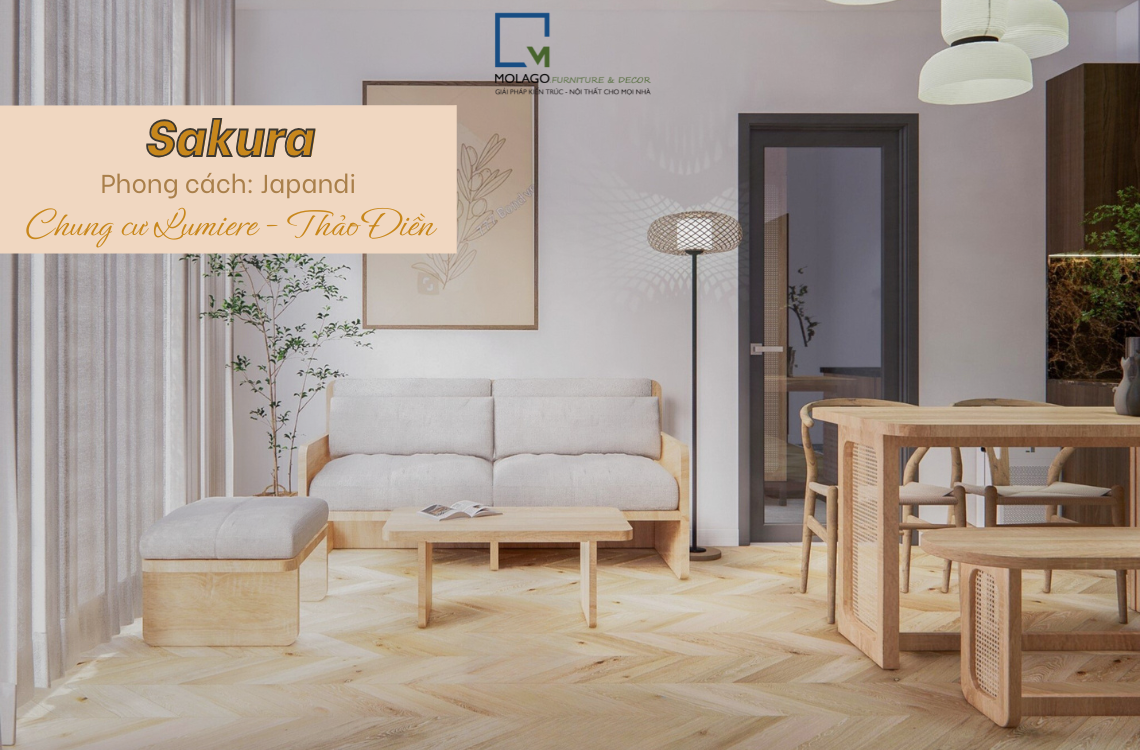 Sakura Collection - Phong Cách Japandi Cho Căn Hộ Lumiere