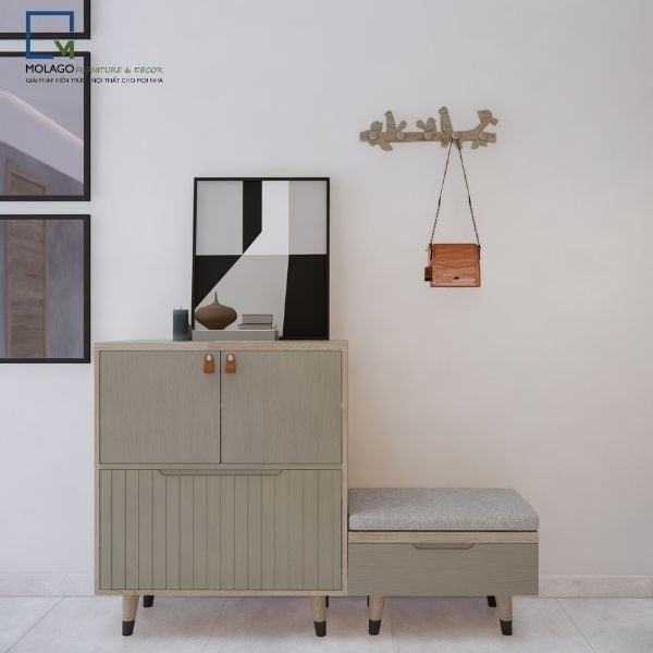 Tủ Giày Dép Bằng Gỗ