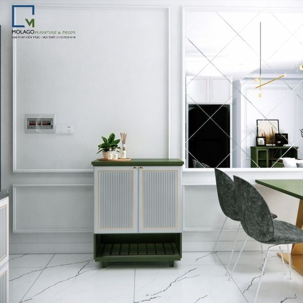 Tủ Giày Dép Bằng Gỗ