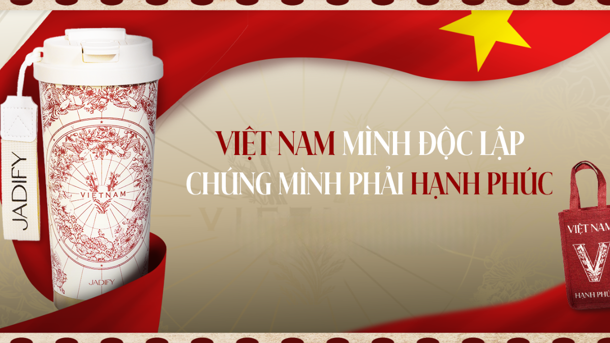 Ly Giữ Nhiệt Arty Cup Việt Nam Hạnh Phúc: Khúc hoan ca của dân tộc