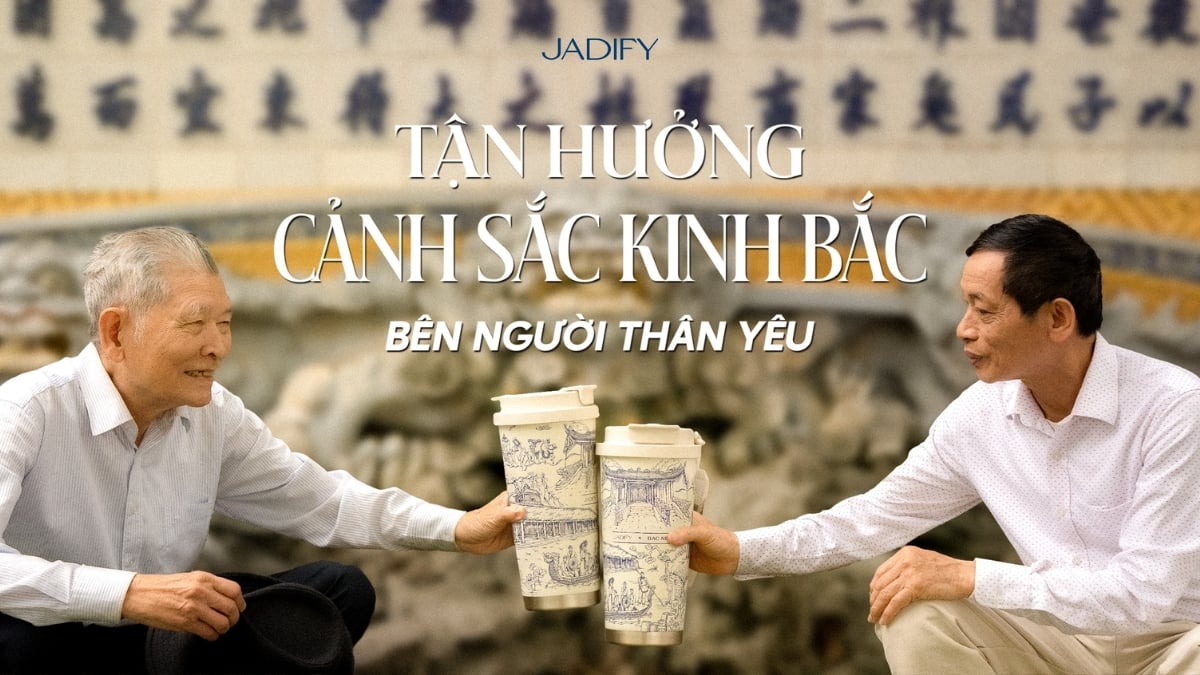 Ly giữ nhiệt Thanh sắc Bắc Ninh - Giữ trọn hồn quê Quan Họ