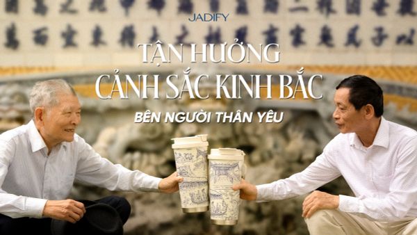 Ly giữ nhiệt Thanh sắc Bắc Ninh - Giữ trọn hồn quê Quan Họ