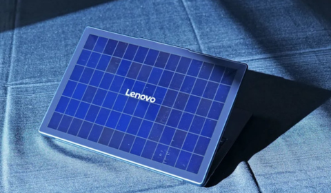 Lenovo Solar PC Concept Makes a Splash at MWC 2025