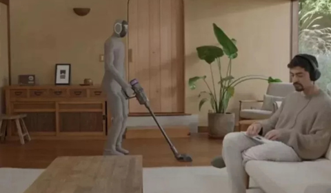 NEO Gamma - bipedal humanoid robot with integrated artificial intelligence