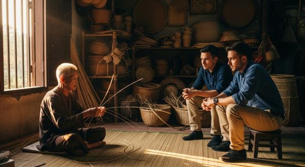 Hành Trình Về Làng Nghề Đan Lát: Khi Aristino 