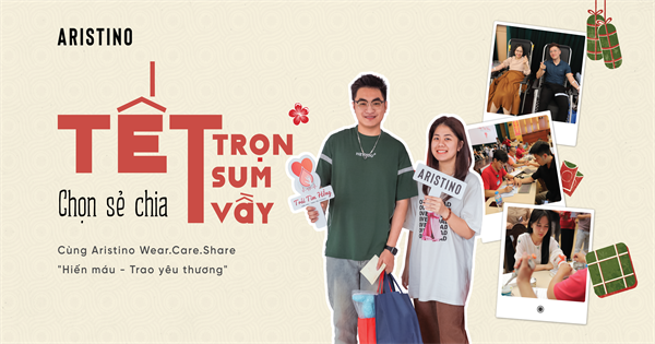 CÙNG ARISTINO WEAR.CARE.SHARE