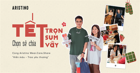 CÙNG ARISTINO WEAR.CARE.SHARE