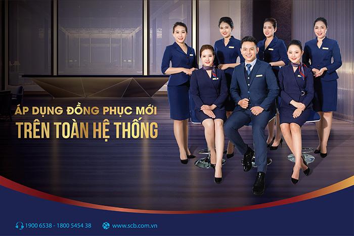 SCB áp dụng đồng phục mới trên toàn hệ thống