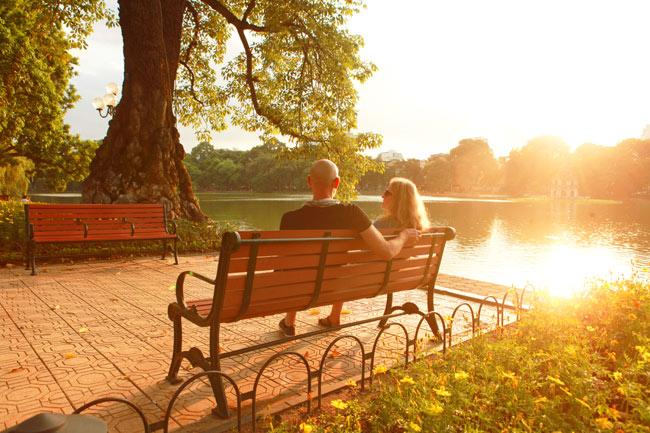 Giữa mùa hè, người miền Bắc tận hưởng “mùa thu lạc”