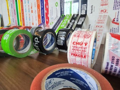 Băng keo in chữ – Giải pháp tối ưu cho chiến lược marketing