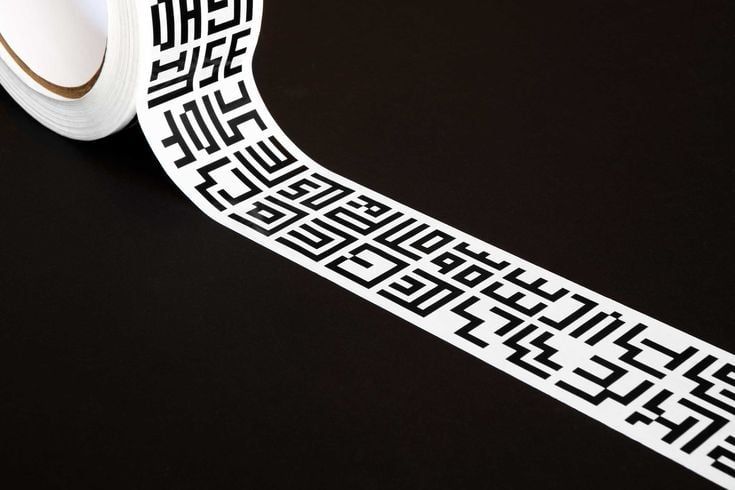 Ecopack: Băng Keo In Logo Theo Màu
