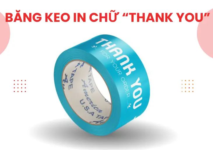 Băng dính in chữ: Giải pháp trang trí độc đáo và tiện lợi cho mọi không gian