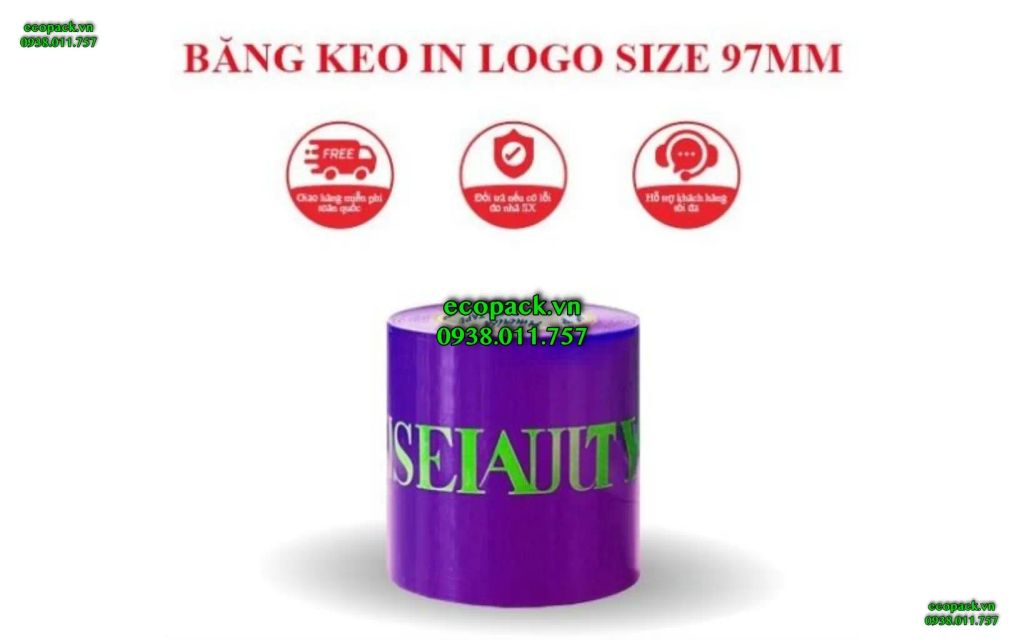 Băng keo niêm phong - Giải pháp hiệu quả cho bảo quản sản phẩm