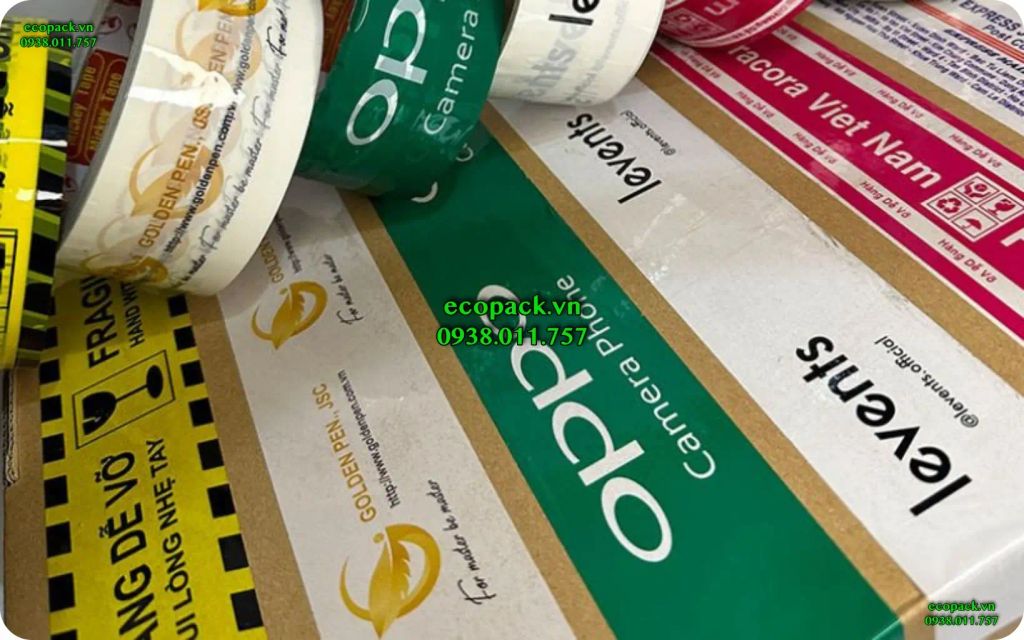 Băng Keo In Logo Nâng Tầm Thương Hiệu Qua Chi Tiết Nhỏ