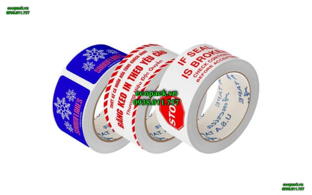 Băng dính in logo - Tạo ấn tượng mạnh cho thương hiệu của bạn