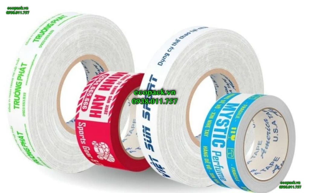 Băng dính in chữ - Nghệ thuật sáng tạo và ứng dụng trong đời sống