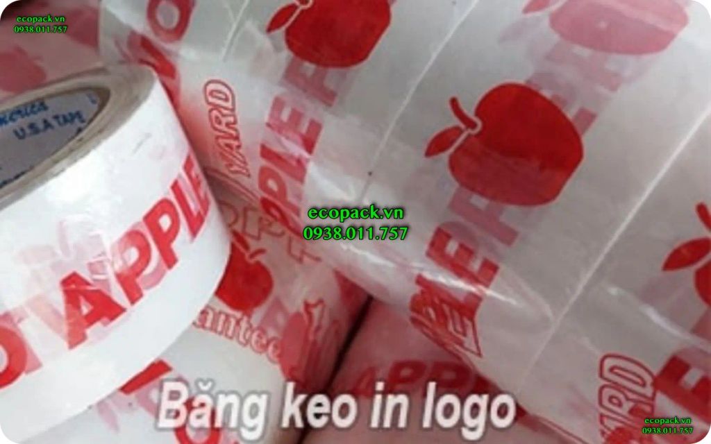 Băng dính in logo - Sáng tạo và Ý nghĩa trong Thiết kế Thương hiệu