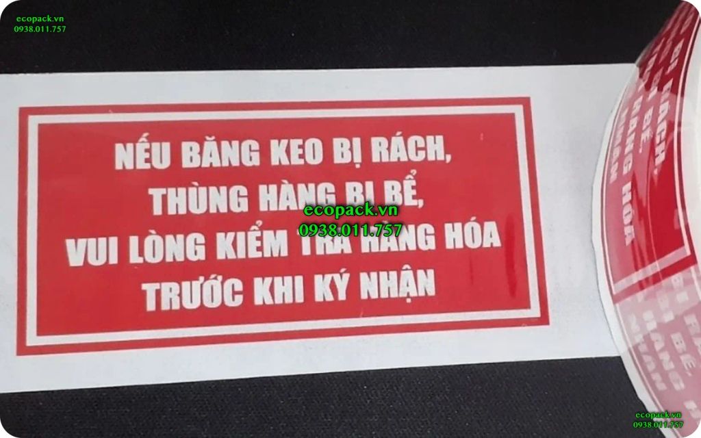 Băng keo in logo - Một cách tôn vinh thương hiệu của bạn