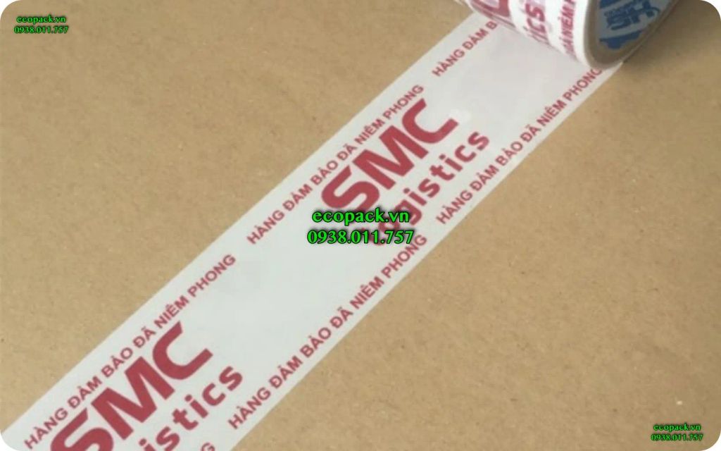 In băng keo logo - Phối hợp thương hiệu và mạnh mẽ cá tính doanh nghiệp