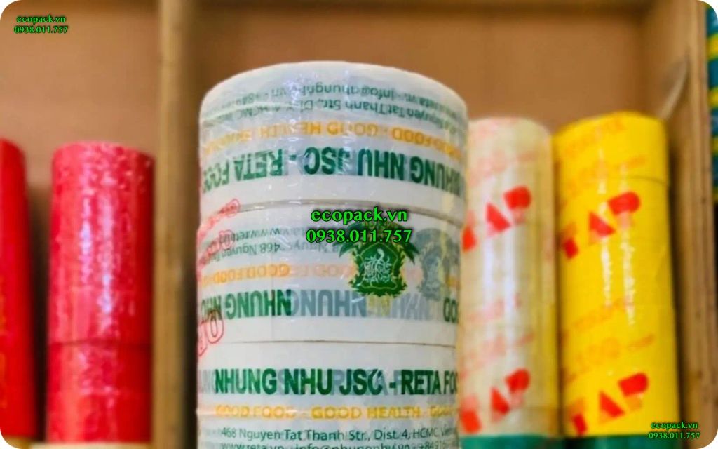 Băng keo niêm phong - Giải pháp an toàn cho hàng hóa của bạn
