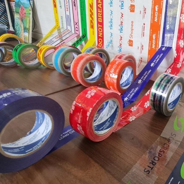 Băng keo in logo chất lượng cao