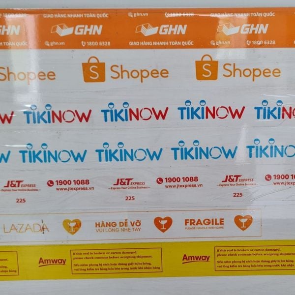 Băng keo in logo chất lượng cao