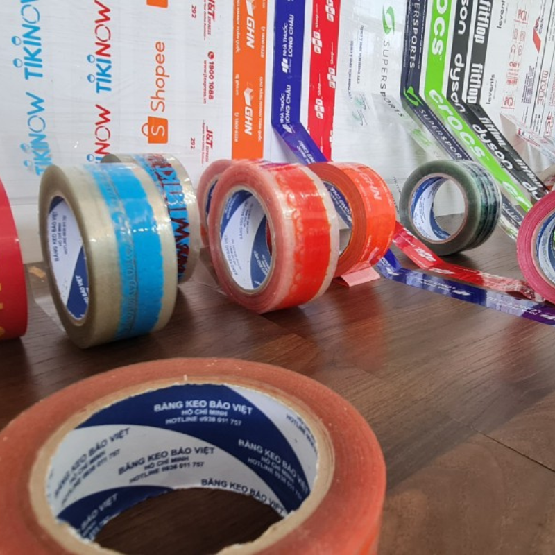 Băng keo in chữ số lượng ít Ecopack.vn