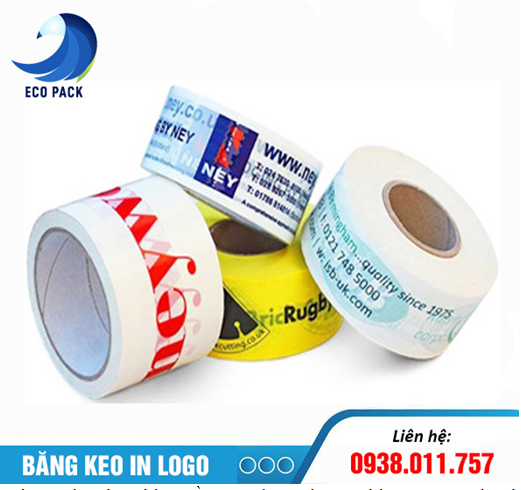 Đặc điểm của băng dính in logo