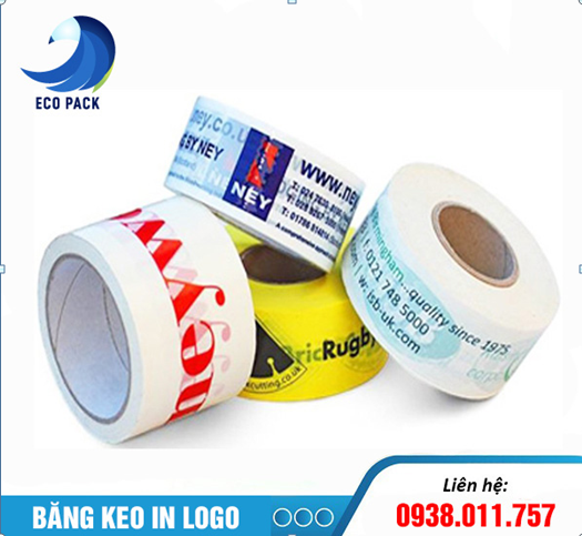 Tất cả chi tiết về băng keo in logo
