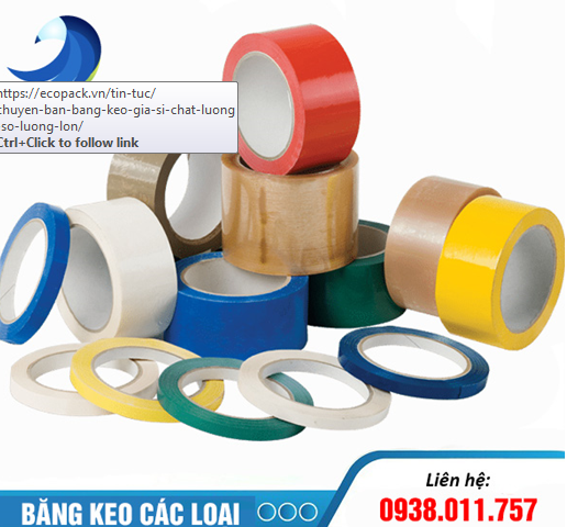 Thiết kế văn bản và hình ảnh trên băng dính