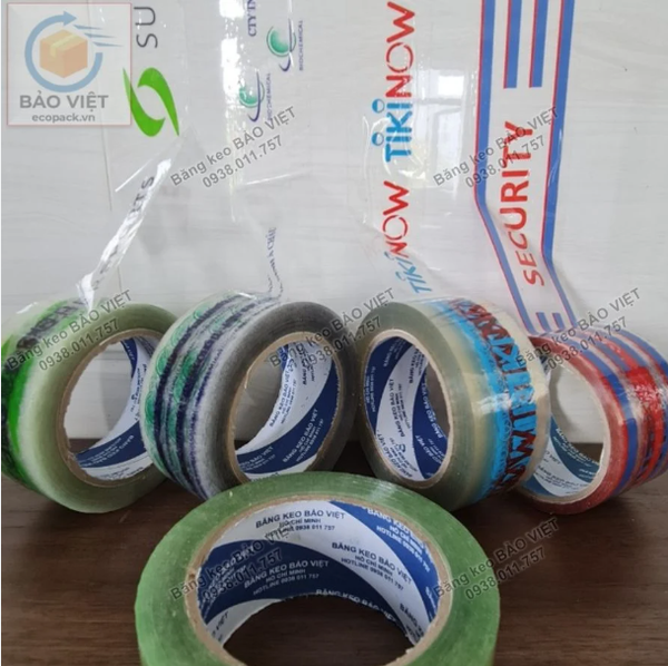 Vai trò của băng dính in logo trong quảng bá thương hiệu