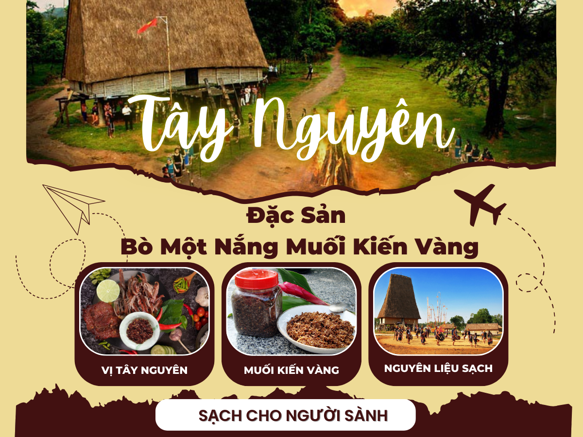 05 Lý do bạn nên thử món đặc sản bò một nắng muối kiến vàng