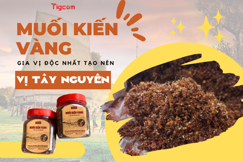 Muối Kiến Vàng – Gia Vị Đặc Biệt Làm Nên Hương Vị Bò Một Nắng Chuẩn Tây Nguyên