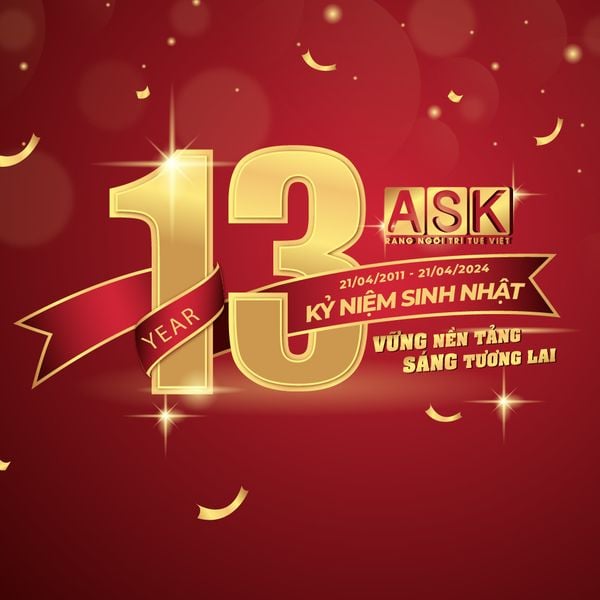 KỶ NIỆM 13 NĂM THÀNH LẬP ASK