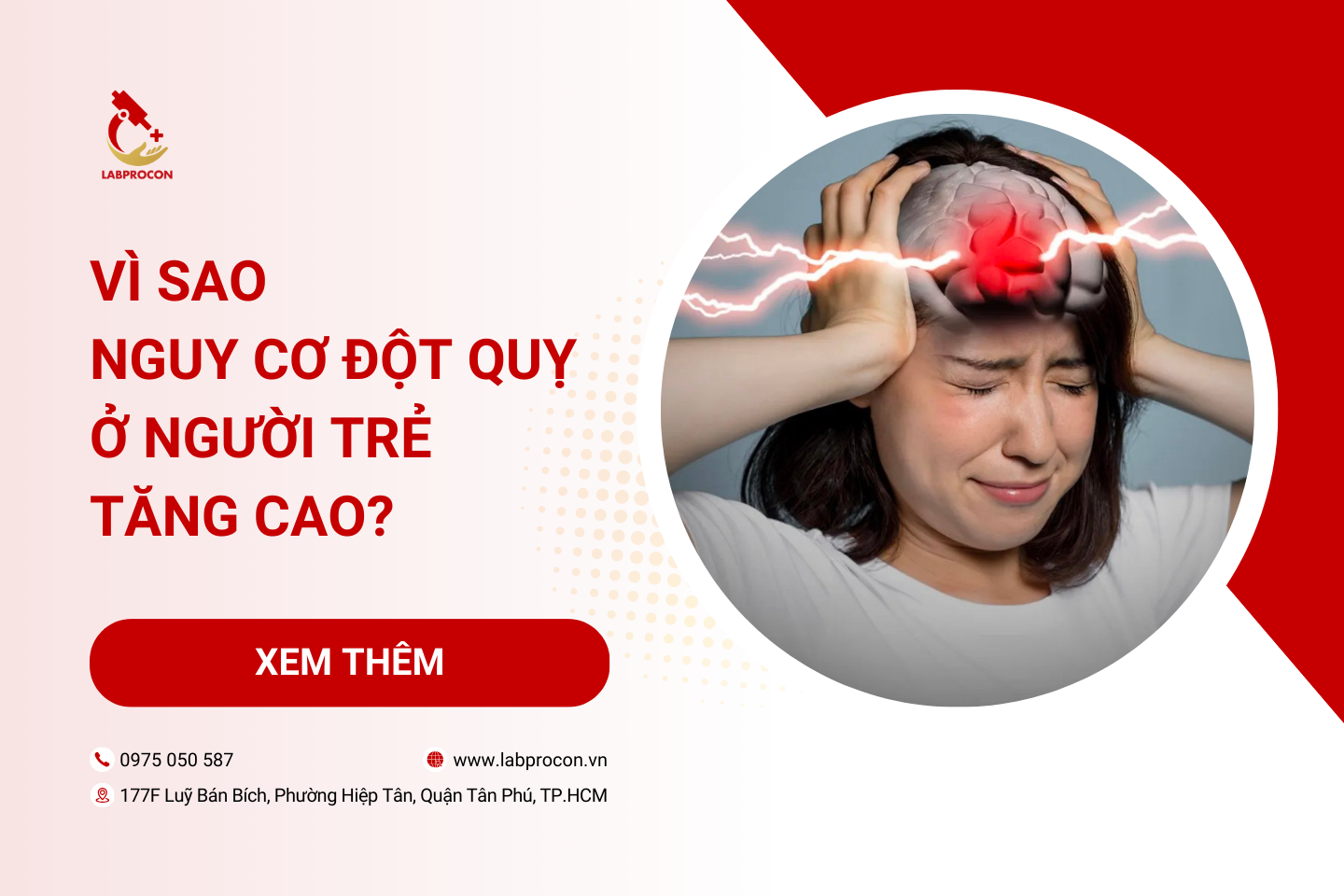 Vì sao nguy cơ đột quỵ ở người trẻ tăng cao?