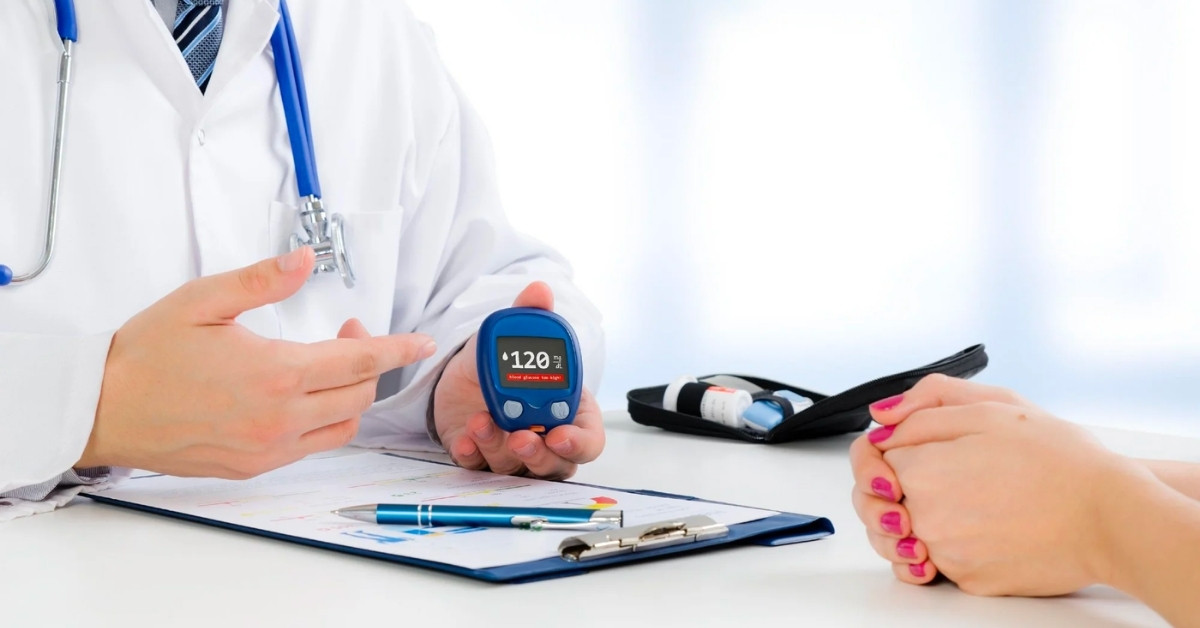 Bệnh tiểu đường được xác định bởi xét nghiệm Glucose đói và HbA1c