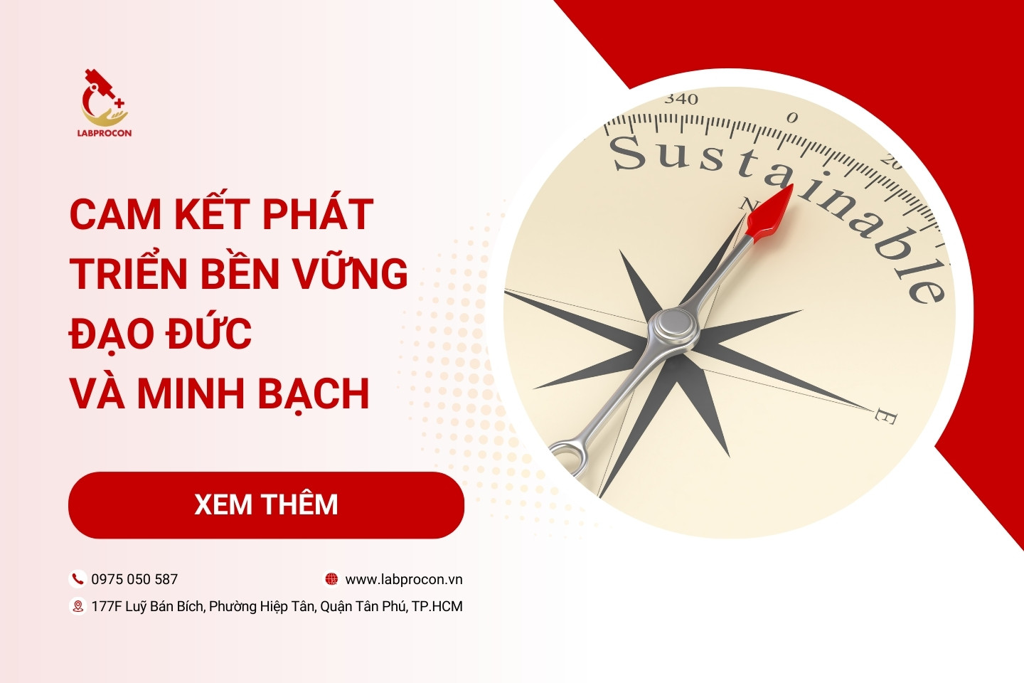 Cam kết phát triển bền vững, đạo đức và minh bạch