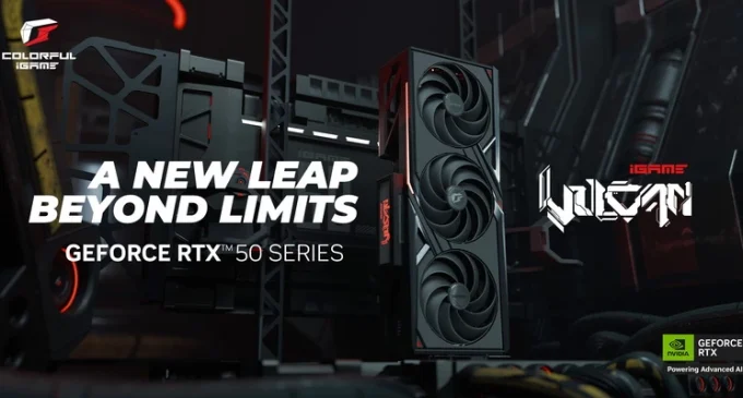COLORFUL ra mắt dòng card đồ họa iGame mới dùng dòng GPU NVIDIA GeForce RTX 50 Series