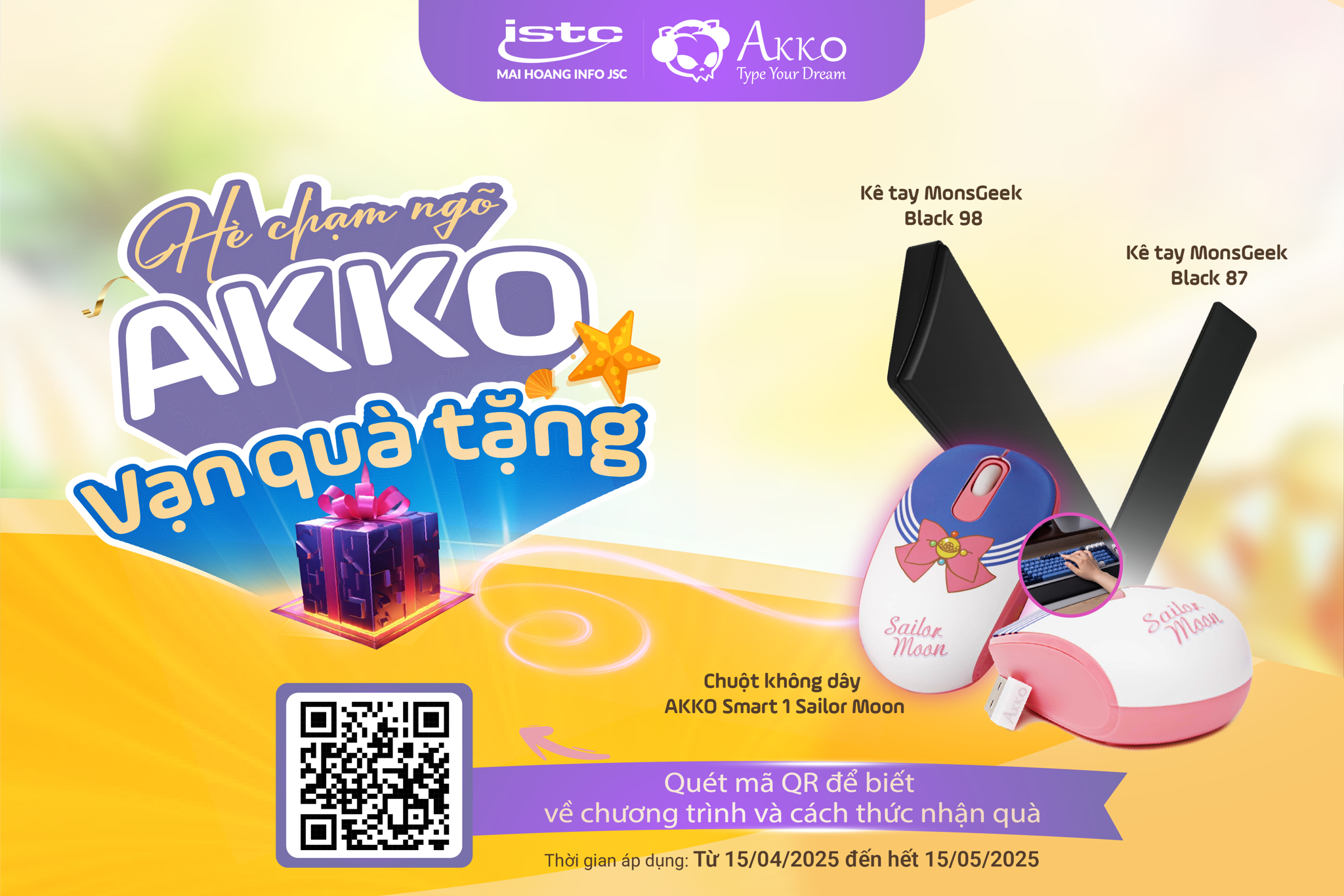 HÈ CHẠM NGÕ, AKKO VẠN QUÀ TẶNG
