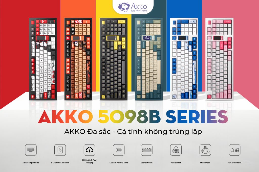 Akko Đa sắc - Cá tính không trùng lặp