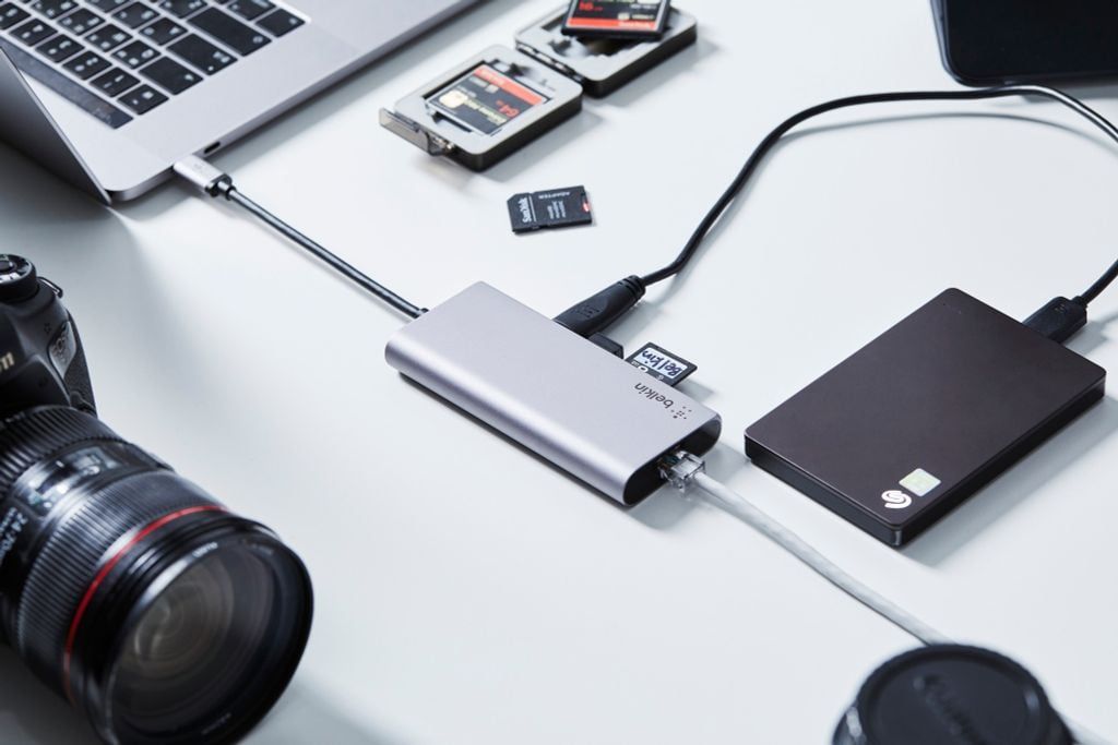 Tối đa hóa công năng MacBook bằng Hub chuyển đổi