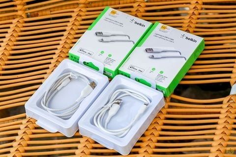 Trên tay cáp sạc Belkin CAA001, CAA002, CAA003, CAA004 và F8J243