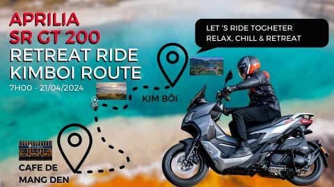 Aprilia SR GT 200 – Retreat Tour