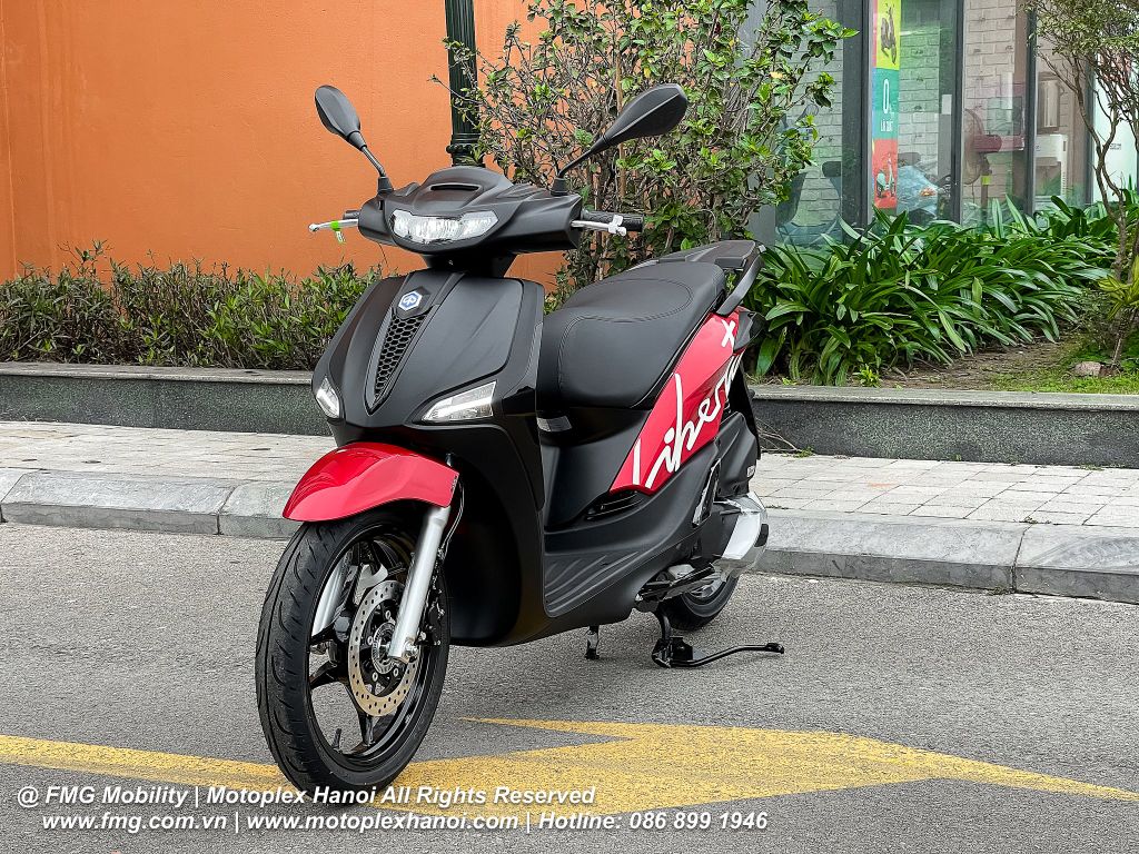 Piaggio Liberty Z được phân phối chính hãng tại FMG Mobility | Motoplex Hanoi