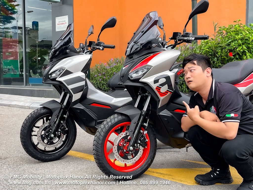 Aprilia SR GT 200 2025 thiết kế thể thao mang ADN Aprilia hoàn toàn mới