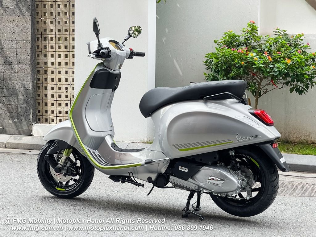 Một chiếc xe vừa đẹp, vừa an toàn – đúng chất Vespa đẳng cấp Ý.