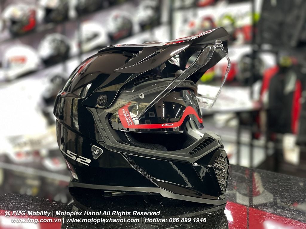 Mũ Bảo Hiểm Dual Sport LS2 Mx436 Pioneer Evo tại FMG Mobility | Motoplex Hanoi