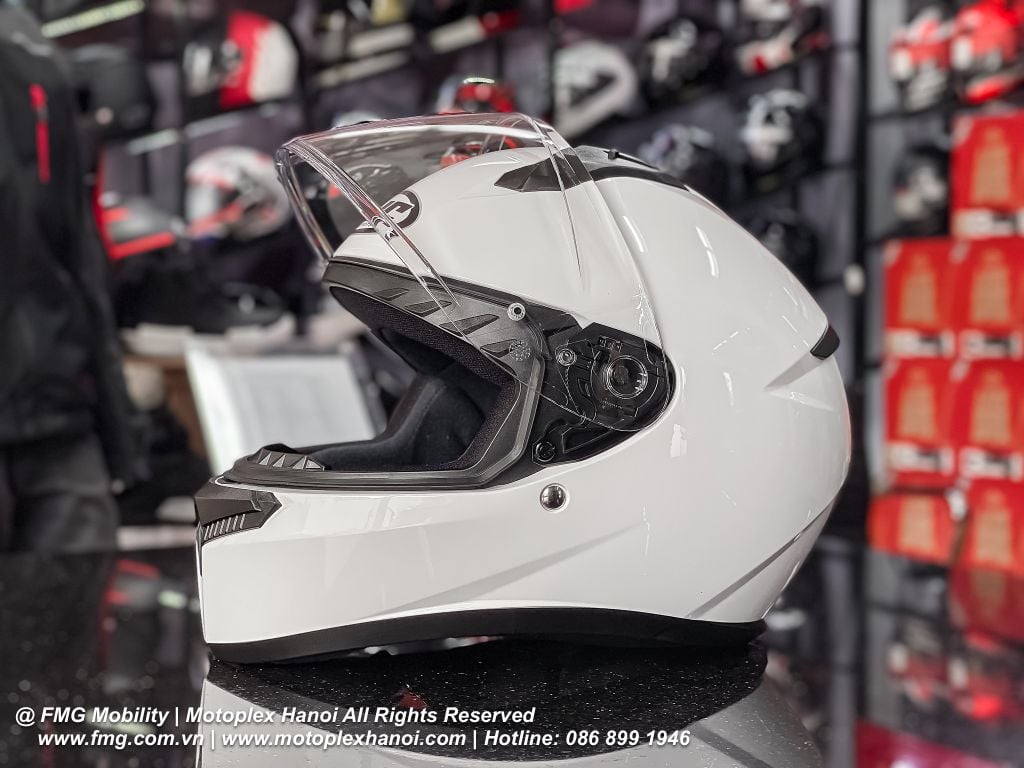Hình Ảnh Thực Tế Mũ Bảo Hiểm Fullface HJC C10 Solid tại FMG Mobility | FMG Superstore | Motoplex Hanoi